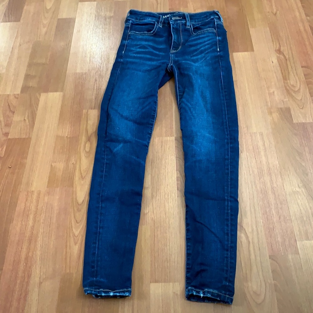 Womens American Eagle Jeans Size 00 Short Length Perfect for Growing tween/teens